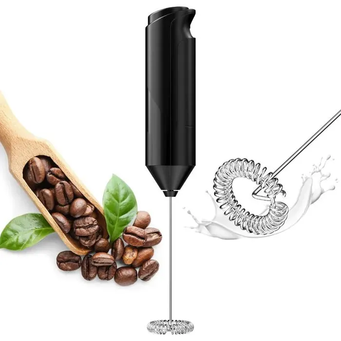Mousseur Lait Électrique Acier Inoxydable Portatif pour Café Cappuccino Latte Lumiryn