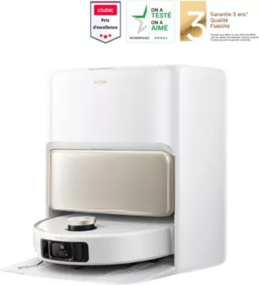 Mova - Robot Aspirateur Laveur V50 Ultra Complete
