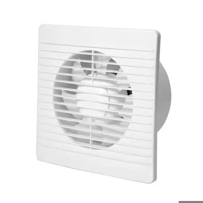 Mtevotx ventilateur déchappement mural20cmx20cmx10cm pour salle de bain cuisine fonctionnement silencieux ventilation efficace