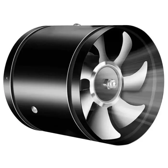MTEVOTX Ventilateur tubulaire axial 100 mm ventilateur déchappement pour salle de bain toilettes cuisine serre tente garage