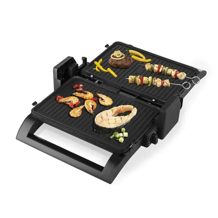 Multi Grill 4 en 1 Princess 112536 – Grill à sandwich et grill de table – Plaques amovibles