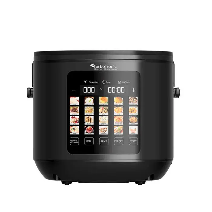 Multicuiseur électrique - TURBOTRONIC - TurboTronic - 20 en 1 - 5 L - Écran LED tactile