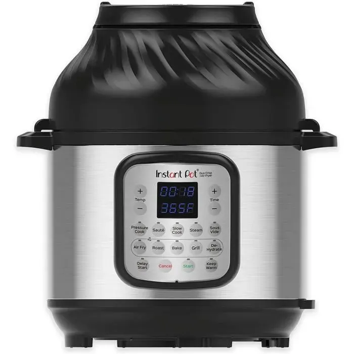 Multicuiseur - INSTANT - Duo Effet Croustillant - 8 Litres - 11 Fonctions - Friteuse à Air
