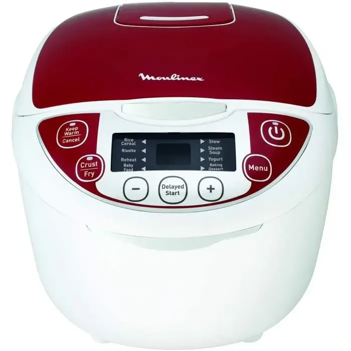 Multicuiseur - Moulinex - 12 Programmes - Capacité 5L - Puissance 750W - Cuve Antiadhésive
