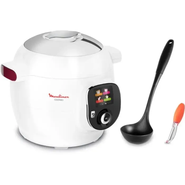 Multicuiseur - Moulinex - YY4406 - 6L - 1600W - Acier inoxydable