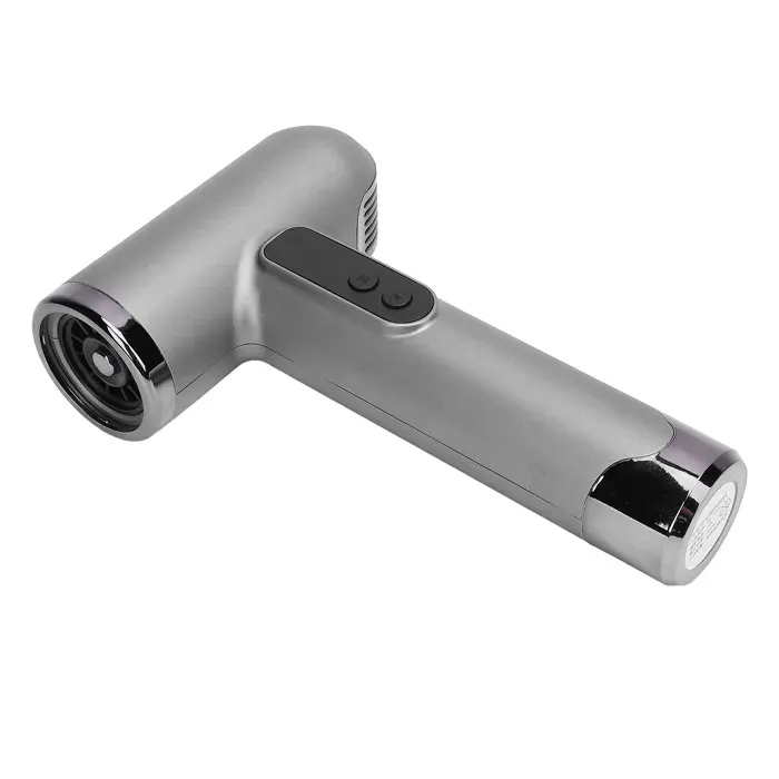 Mxzzand sèche-cheveux de voyage portable Sèche-cheveux sans fil 100000 tr/min 15000mAh Rechargeable par informatique pack Argent