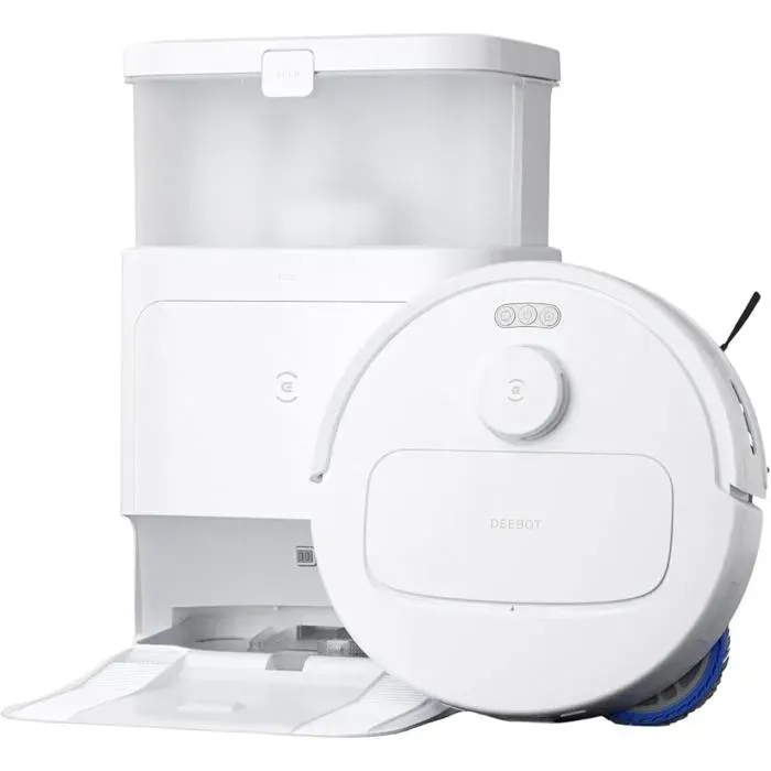 N30 Pro Omni Aspirateur Robot Avec Station Omni Tout-En-Un10000PaRobot Aspirateur Laveur Avec Brosse Zerotangle 2.0Nettoyage