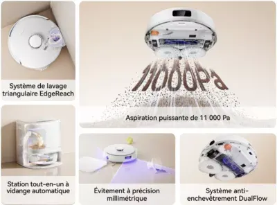 Narwal - Robot Aspirateur Laveur Freo X10 Pro — vue 7