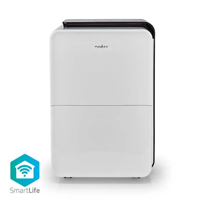NEDIS Déshumidificateur SmartLife Wi-Fi 30 L/Jour Hygrostat Réglable
