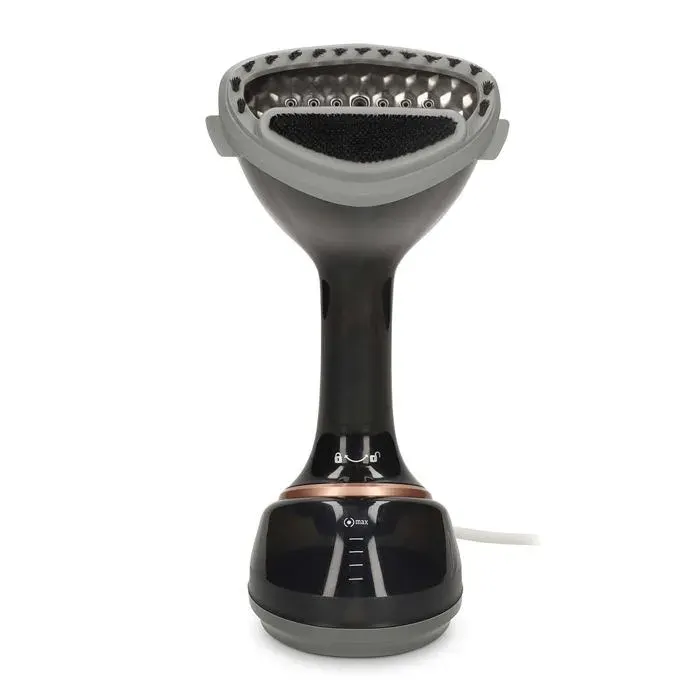 Nedis HHGS500 - Défroisseur portatif - Défroisseur compact et puissant pour le voyage et la maison - 1700 W - 370 ml - Noir/Blanc