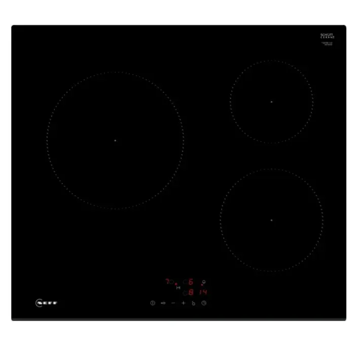 Neff Table de cuisson induction 60cm 3 feux 4600wnoir - T36FBC1L0