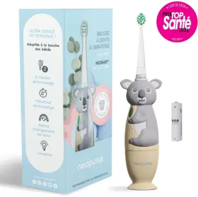 Neopulse - Brosse À Dents Électrique Bébé Neobaby — coloris Gris