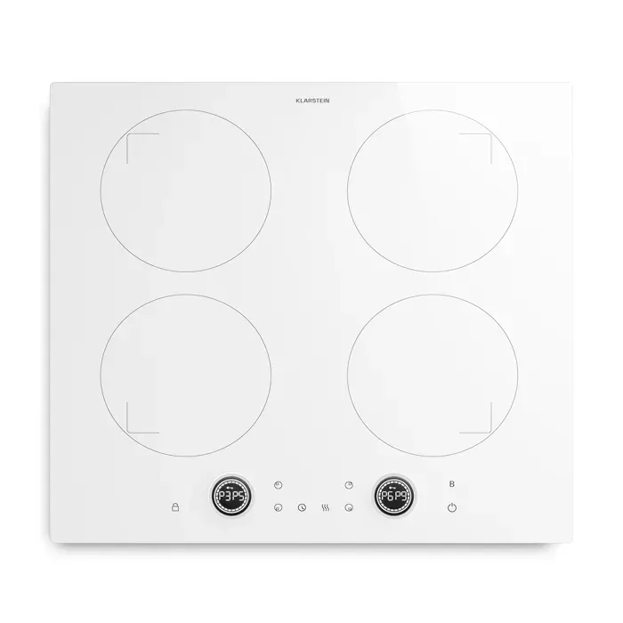 Neotouch 52cm Plaque à Induction 4 Feux Blanc