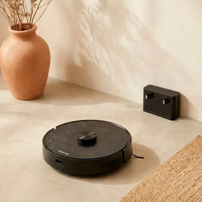 NETBOT LS80 - Robot aspirateur intelligent 8000 Pa avec fonction serpillière et base de vidange automatique en option