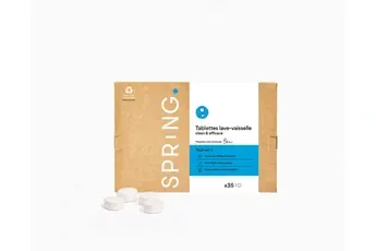 Nettoyant pour vaisselle SPRiNG Tablettes Lave-Vaisselle x35