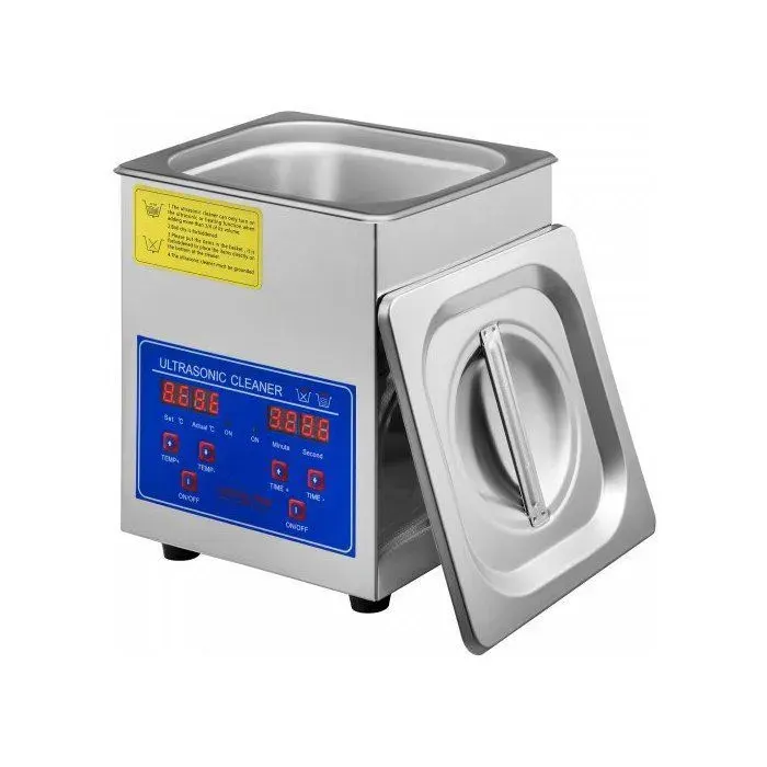 Nettoyeur à Ultrasons 13 L avec Chauffage Minuterie pour Bijoux Montres