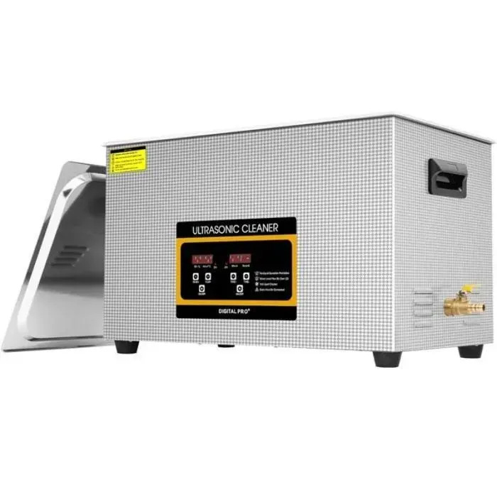 Nettoyeur à Ultrasons 30L avec Chauffage Temps et Température Réglables Appareil de Nettoyage Ultrasonique p NETTOYEUR A ULTRASONS