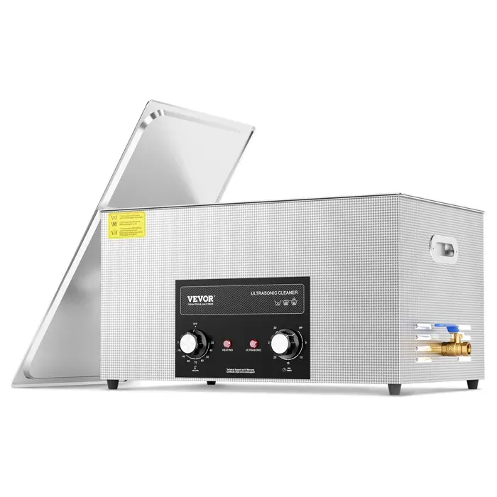 Nettoyeur à ultrasons - VEVOR - KZ-S22 - 22 L - 480 W ultrasons - 600 W chauffage