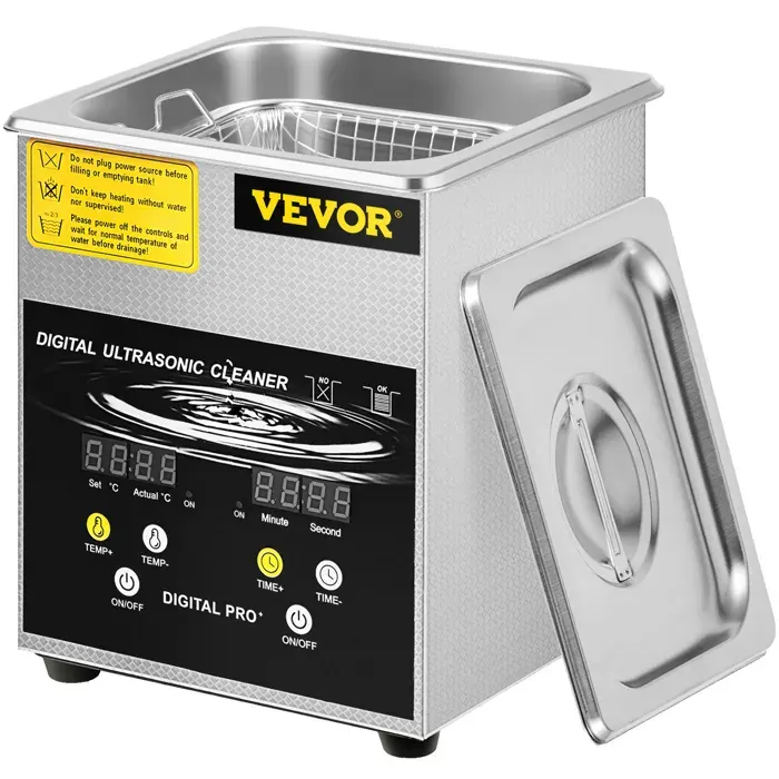 Nettoyeur à ultrasons - VEVOR - MH-010S - 187 L - 60 W ultrasons - Chauffage 200 W