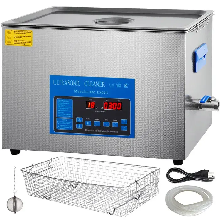 Nettoyeur à ultrasons - VEVOR - MH-060S - 22 L - 40 kHz - Chauffage 500 W