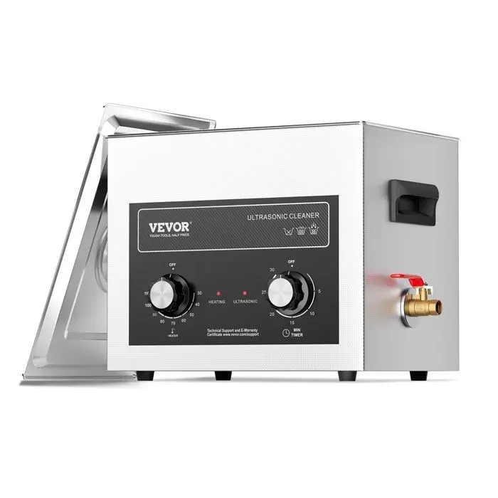 Nettoyeur à ultrasons - VEVOR - TH-40AXN - 10 L - 240 W ultrasons - Chauffage 300 W (0-110°C)