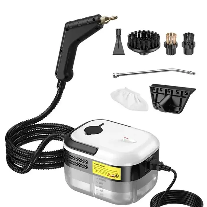 Nettoyeur à vapeur portable - Virex - Chauffage rapide - Polyvalent - Réservoir 1200 ml - Température vapeur 100 ℃
