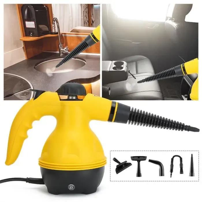 Nettoyeur à vapeur pratique pulvérisateur haute pression multifonction - Jaune - Capacité du réservoir 035 L