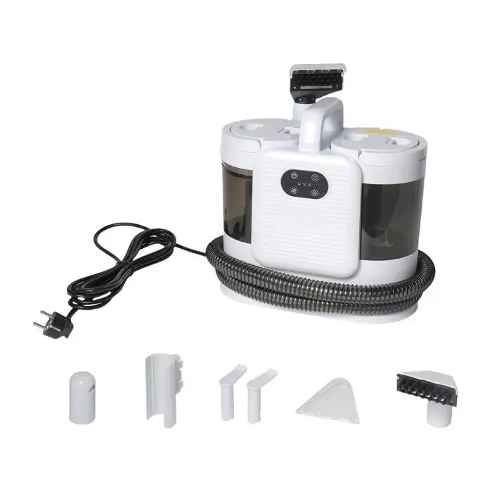 Nettoyeur Canapé Tissu 15 Kpa Aspirateur Nettoyeur de Tapis 1650W Shampouineuse pour canapé Tapis Rembourrage Voiture