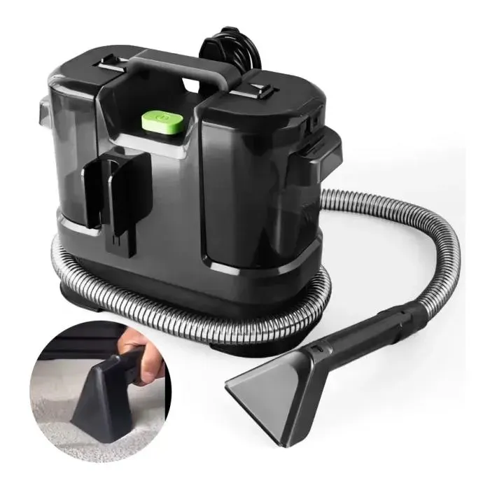Nettoyeur Canapé Tissu-Aspirateur Canapé Nettoyeur- 18L - 450W-Nettoyeur Tapis Shampouineuse-Aspirateur de Voiture