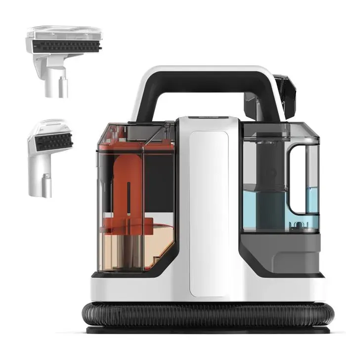 Nettoyeur Canapé Tissu - Nettoyeur Détacheur Multifonction - 750 W - 08 L/108 L - 15Kpa - Cordon 5 m - pour Tapis et Voiture
