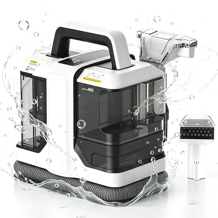 Nettoyeur Canapé Tissu - Nettoyeur détacheur portable - 450W - 11kPa - Réservoir 108L/085L - Câble 7m - Pour Taches Animaux