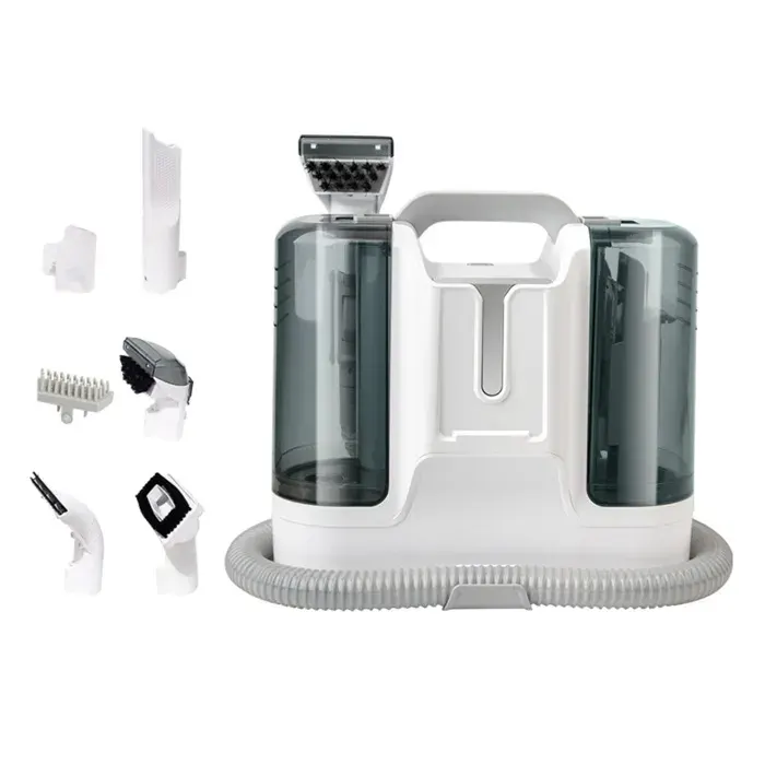 Nettoyeur de canapés 11 kPa - 450 W - Cordon dalimentation de 5 m - Réservoir deau de 18 L / 1 L Aspirateur détachant