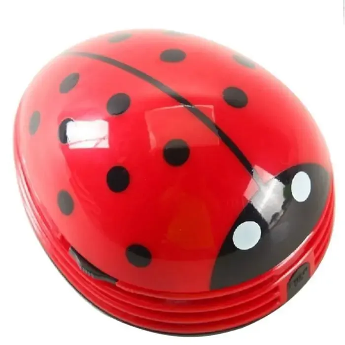 Nettoyeur de poussière de clavier Aspirateur de bureau en forme de coccinelle Multicolore ASPIRATEUR A MAIN