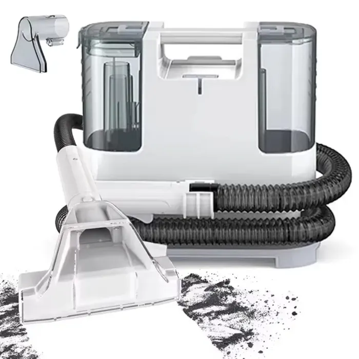 Nettoyeur de Tapis Multifonctionnel 9 kPa avec Fonction daspiration et Pulvérisation Nettoyeur à Sec et à Eau pour Canapé Voitures
