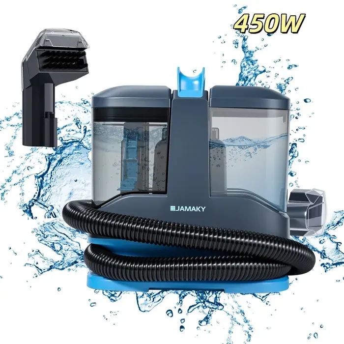 Nettoyeur de tapis nettoyant portable pour tissus dameublement machine de shampooing pour tapis 14 kPa machines de nettoyage