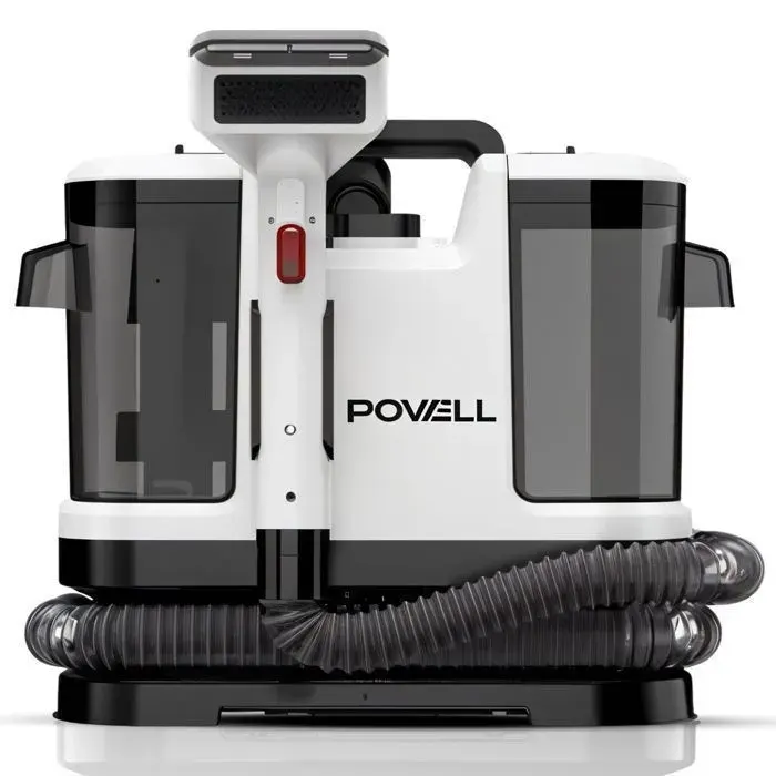 Nettoyeur de tapis - POWELL - 13000Pa - 450W - Injection-extraction - Tuyau 12 m