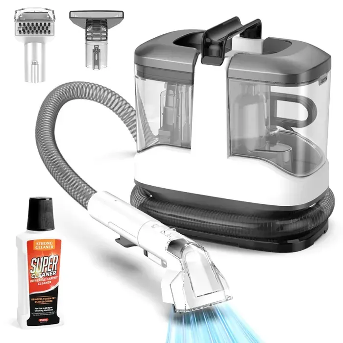Nettoyeur de Tissus Portable - MAMNV C3 - Aspiration 13000Pa - Moteur 500W - Tuyau Flexible 15m