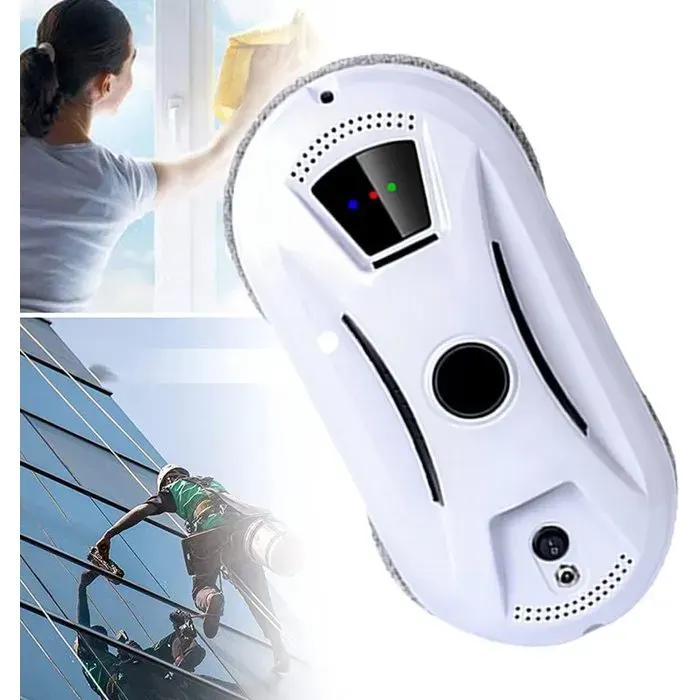 Nettoyeur de vitres - Robot lave-vitres intelligent pour le nettoyage des vitres - Forte puissance daspiration - Robot lave-vitres