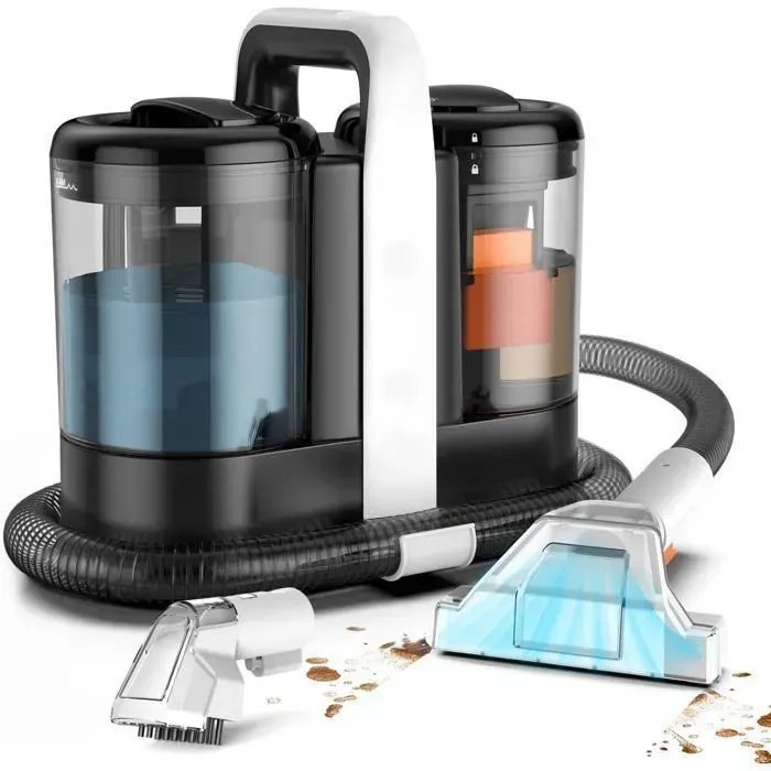 Nettoyeur détacheur - TEENDOW - C5 - 500W/17KPa - Réservoir 15L - Cordon 5m