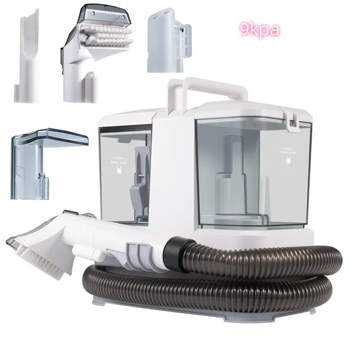 Nettoyeur portable pour tapis et tissus dameublement machine de nettoyage pour danimaux canapé tapis sièges voiture et espace