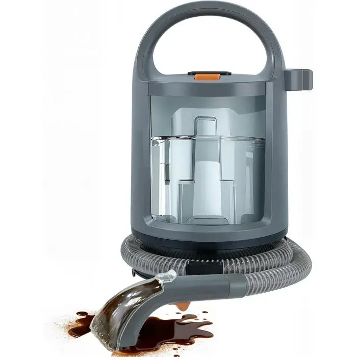 Nettoyeur Tapis & Canapés 400W 3-en-1 PulvérisationBrossage & Aspiration Puissante Double Réservoir 16L + 048L Idéal CanapéTapis