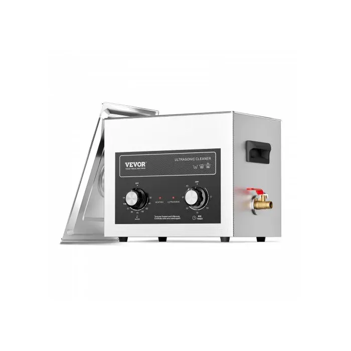 Nettoyeur Ultrasons Numérique 10 L 240 W minuterie chauffage panier pièces auto bijoux