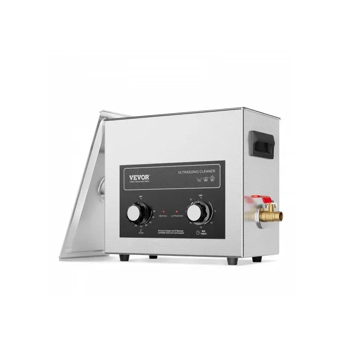 Nettoyeur Ultrasons Numérique 6 L 180 W minuterie chauffage panier pièces auto bijoux