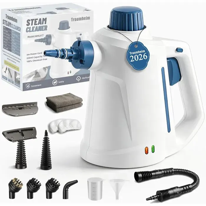 Nettoyeur Vapeur 3 Bars 110°C Sans Produits Chimiques Pour Joints Calcaire Cuisine Salle De Bain Et Carrelage