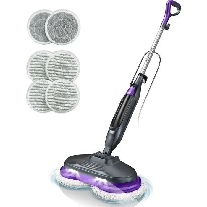 Nettoyeur Vapeur 3 Bars F2 Élimine 999% Des Bactéries Sans Produits Chimiques Pour Sols Durs (Parquet Carrelage) Chauffage