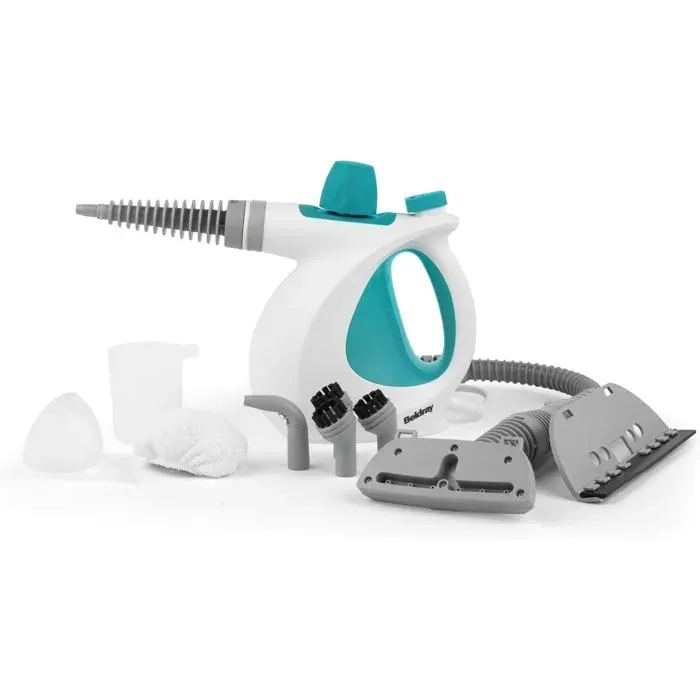 Nettoyeur Vapeur À Main 10 En 1 Réservoir 250 Ml Prise EU Nettoyage Et Désinfection Vapeur Multifonction