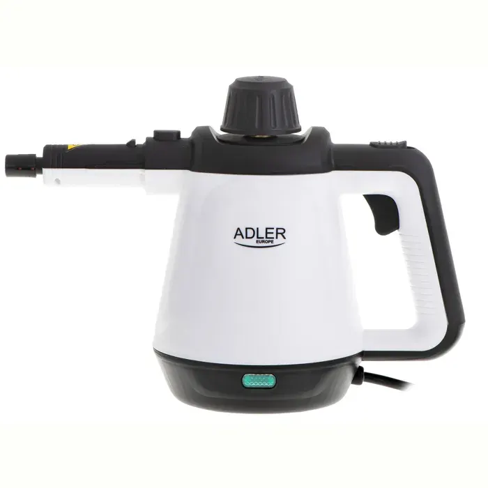 Nettoyeur Vapeur à Main Portable Multi-Usage sous Pression Débit de Vapeur 44g/m Adler AD7038 2000W Blanc/Noir
