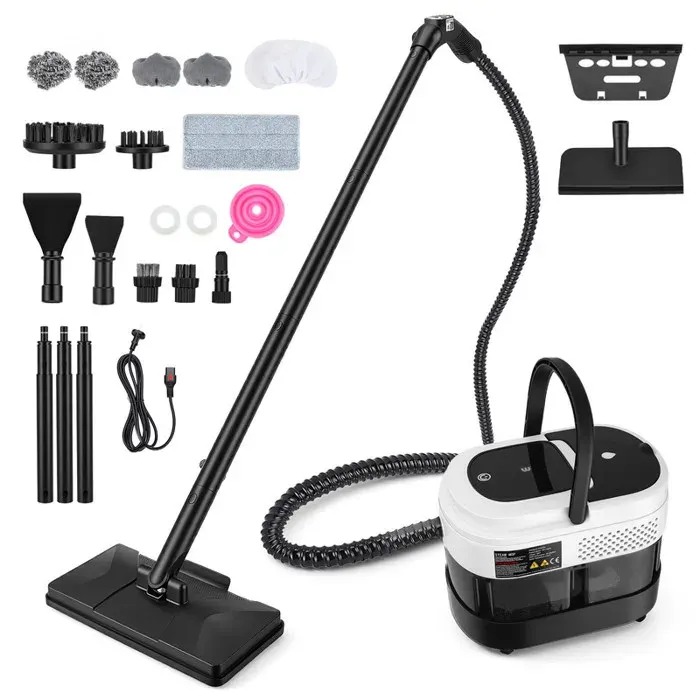 Nettoyeur Vapeur avec Réservoir 16Lpour Sols MoquettesTissusCuisineIntérieur Auto pour Nettoyage Vapeur Haute Température