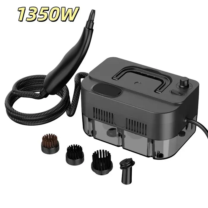 Nettoyeur vapeur cuisine Pulvérisateur Vapeur Nettoyage 105°C 3Bar 1200ml 5 Vitesses 10s Pour Maison Voiture Carrelage Canapé