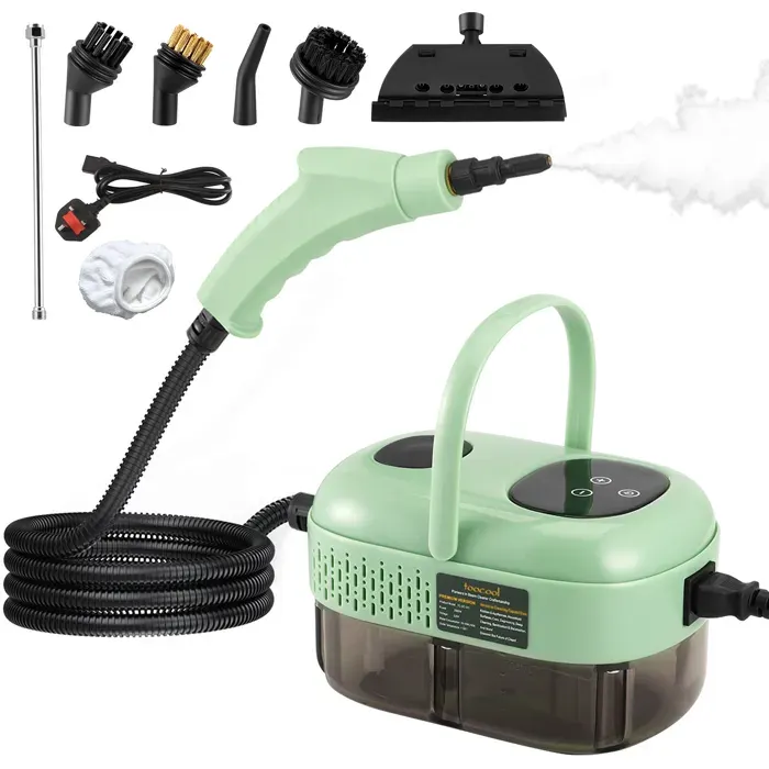 Nettoyeur vapeur électrique 2500 W11 l/30 barNettoyeur vapeur à pression avec toucher intelligent6 vitesses Pour salle de bain